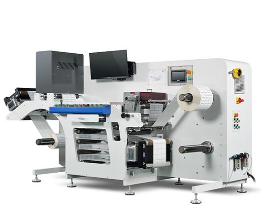 Automatic Offline Roll Label-Slitting Inspecting Machine