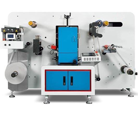 Large Industrial Semi rotary Label Die Cutting Machine